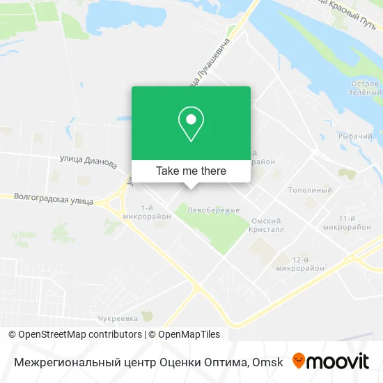 Межрегиональный центр Оценки Оптима map