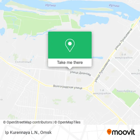 Ip Kurennaya L.N. map