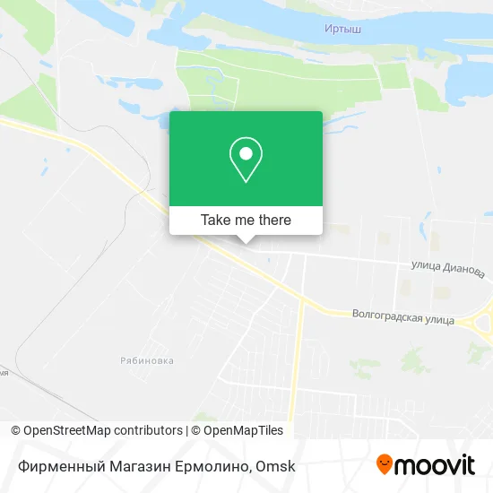 Фирменный Магазин Ермолино map