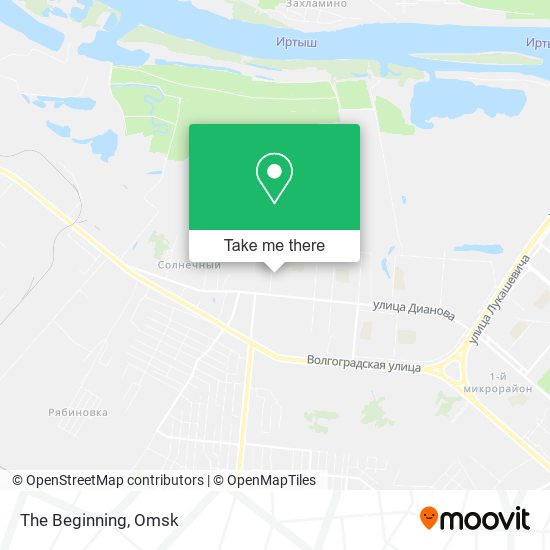 The Beginning map