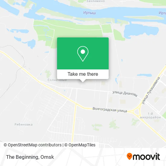 The Beginning map