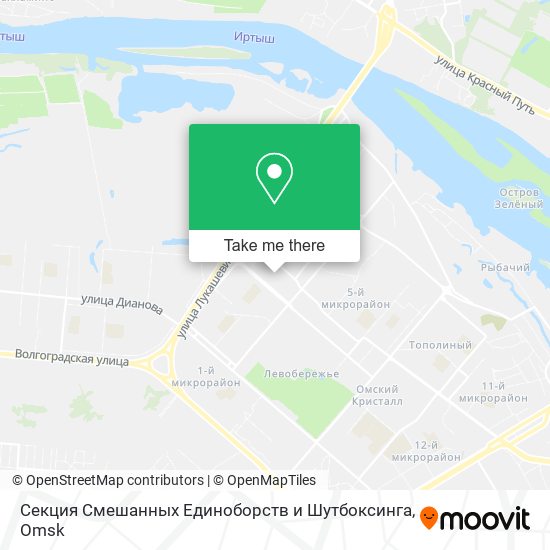 Секция Смешанных Единоборств и Шутбоксинга map