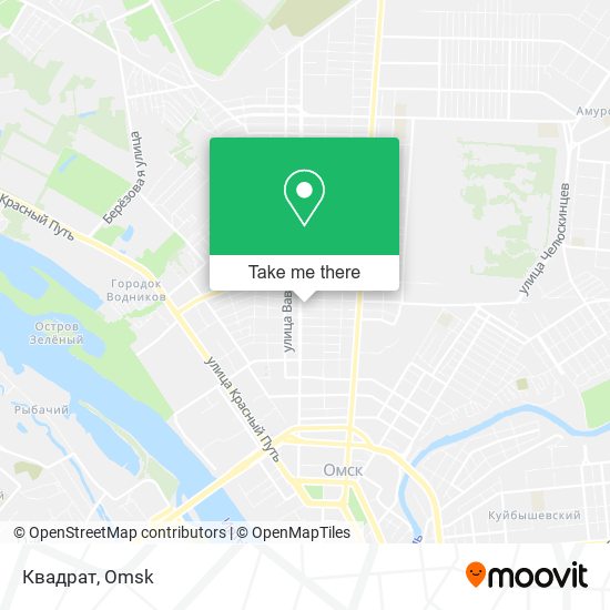Квадрат map