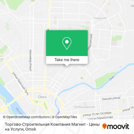 Торгово-Строительная Компания Магнит - Цены на Услуги map