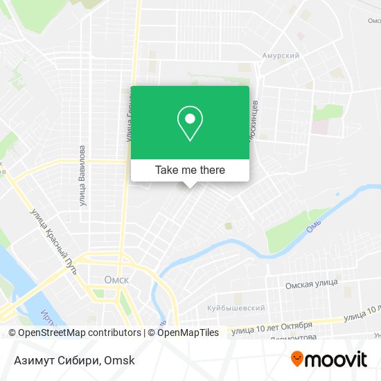 Азимут Сибири map