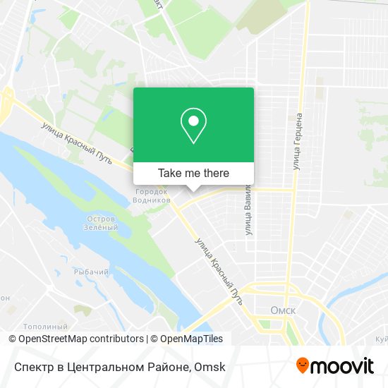 Спектр в Центральном Районе map