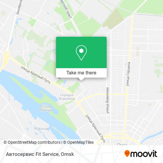 Автосервис Fit Service map