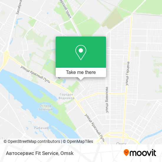 Автосервис Fit Service map