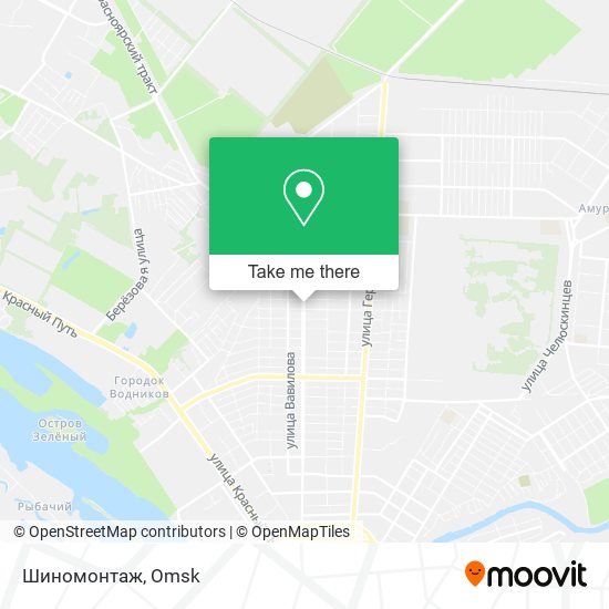 Шиномонтаж map