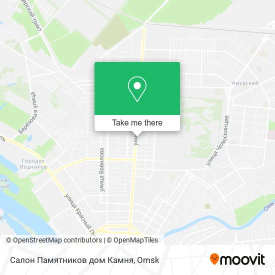 Салон Памятников дом Камня map