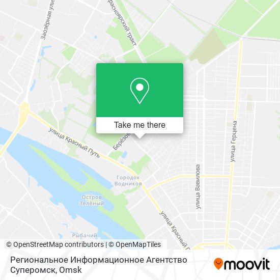 Региональное Информационное Агентство Суперомск map