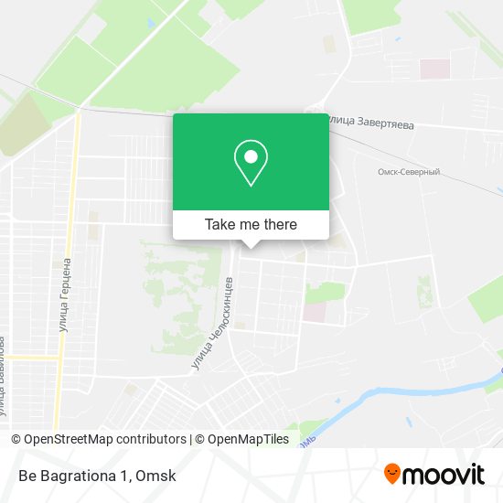 Be Bagrationa 1 map