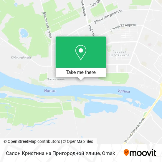 Салон Кристина на Пригородной Улице map