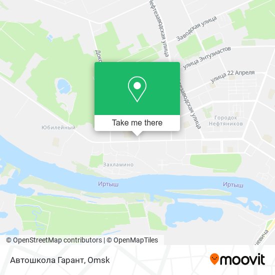 Автошкола Гарант map