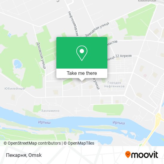 Пекарня map
