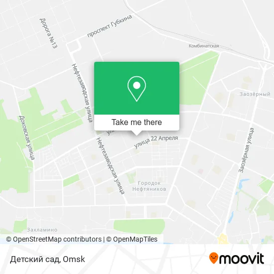 Детский сад map
