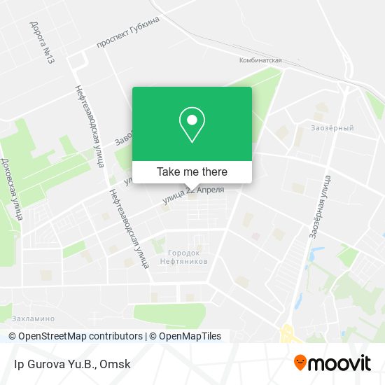 Ip Gurova Yu.B. map