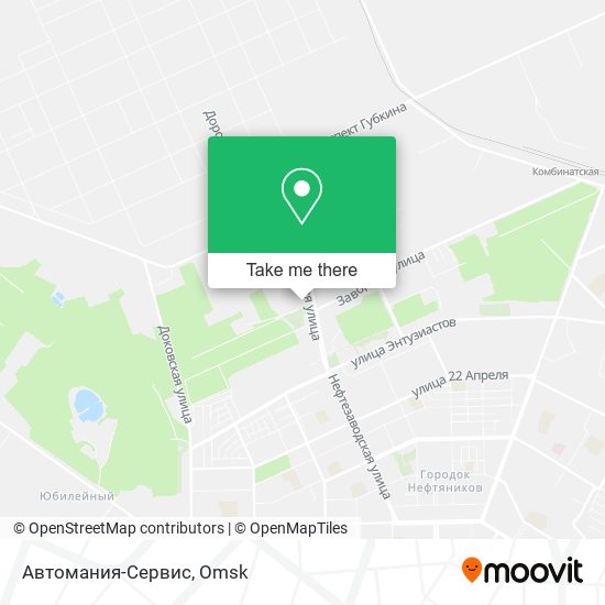 Автомания-Сервис map