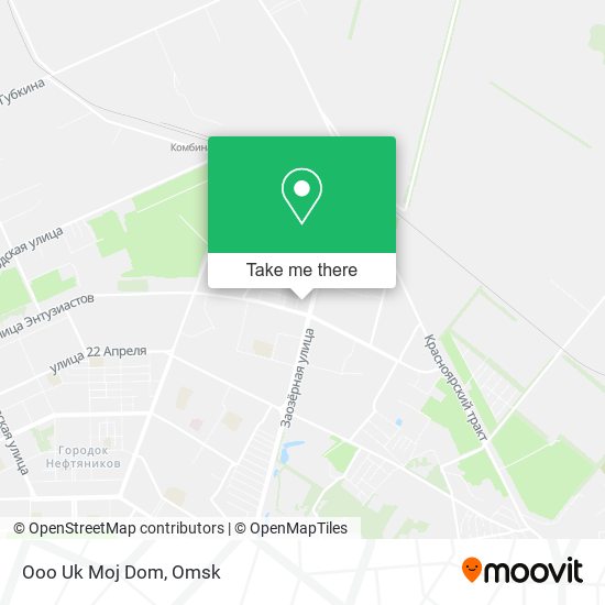 Ooo Uk Moj Dom map