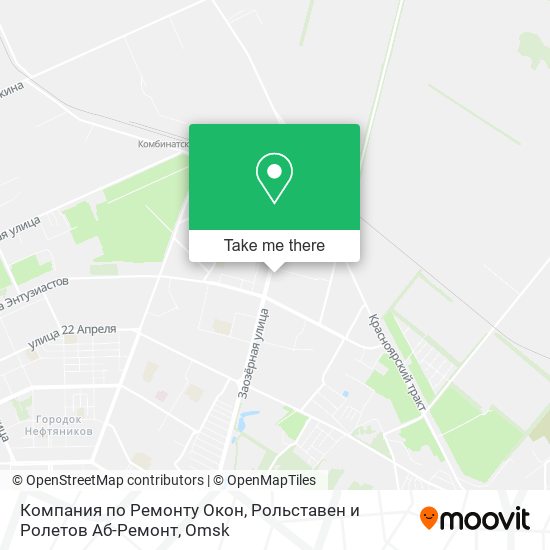 Компания по Ремонту Окон, Рольставен и Ролетов Аб-Ремонт map