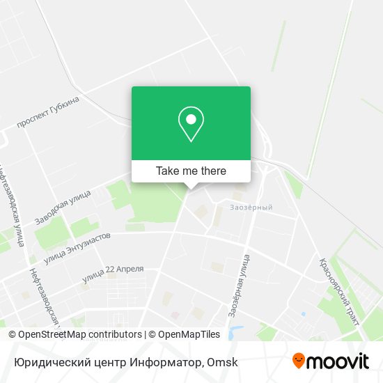 Юридический центр Информатор map