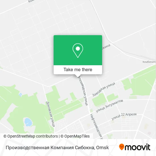 Производственная Компания Сибокна map