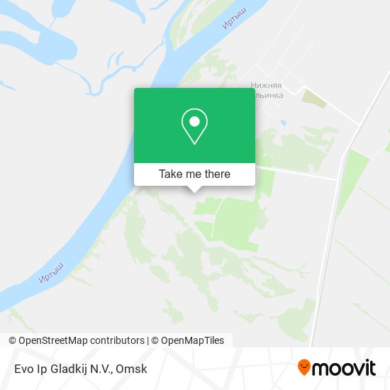 Evo Ip Gladkij N.V. map