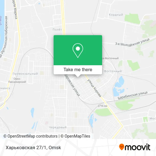 Харьковская 27/1 map