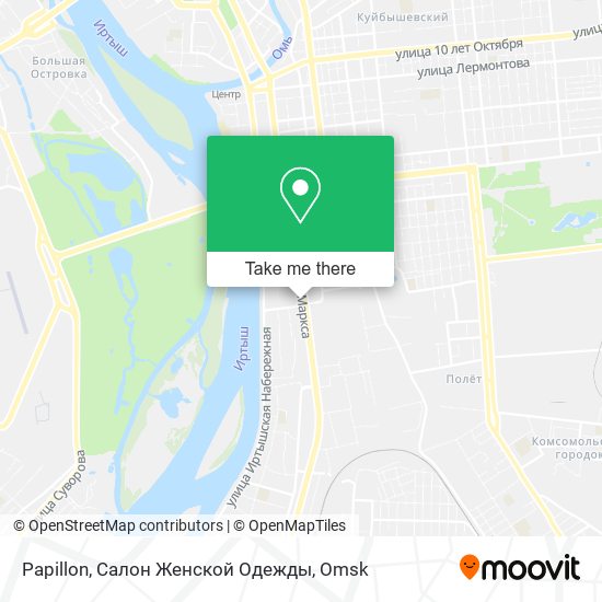 Papillon, Салон Женской Одежды map