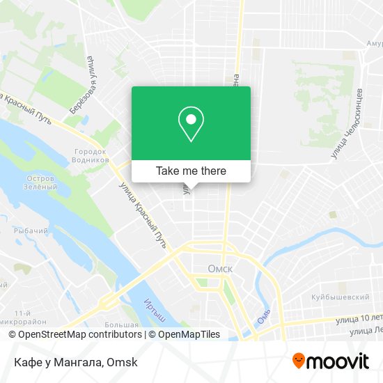 Кафе у Мангала map
