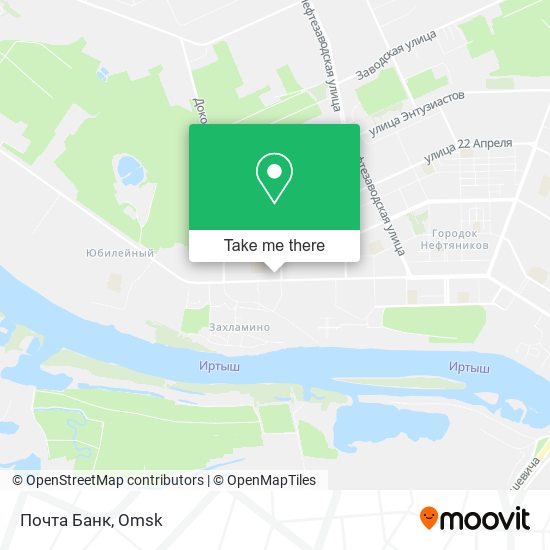 Почта Банк map