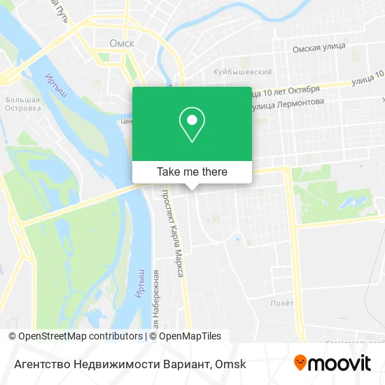 Агентство Недвижимости Вариант map