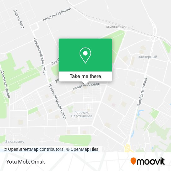 Yota Mob map