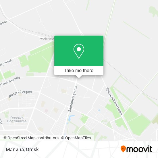 Малина map