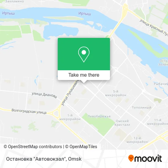 Остановка "Автовокзал" map
