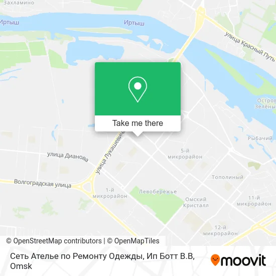 Сеть Ателье по Ремонту Одежды, Ип Ботт В.В map