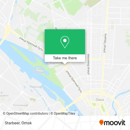 Starbeer map