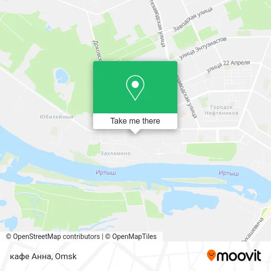 кафе Анна map