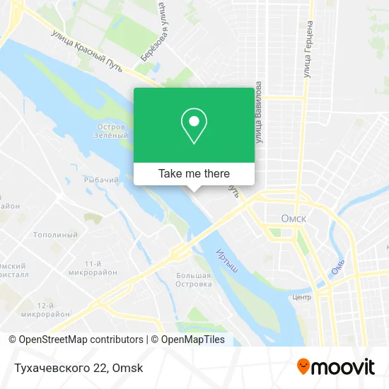 Тухачевского 22 map
