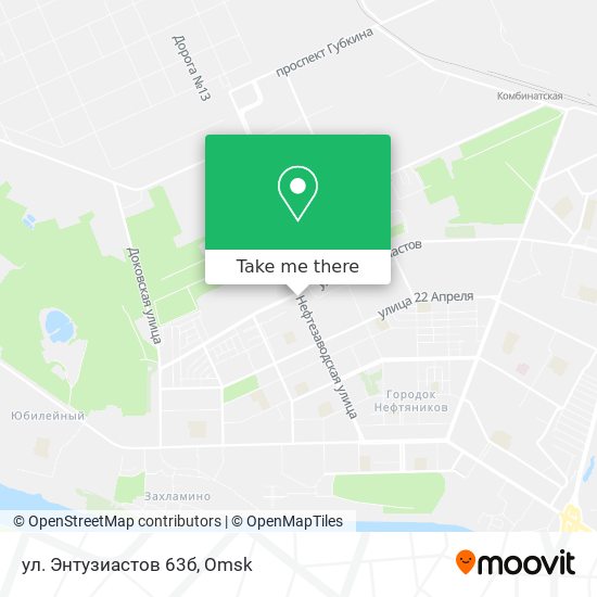 ул. Энтузиастов 63б map