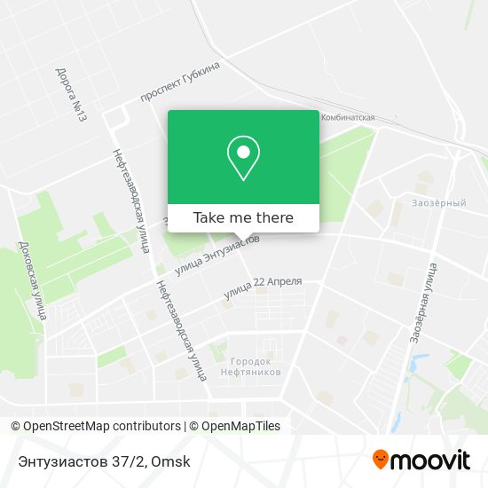 Энтузиастов 37/2 map