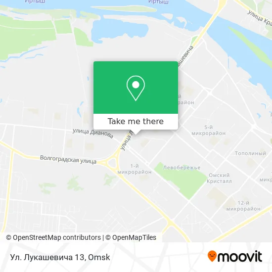 Ул. Лукашевича 13 map