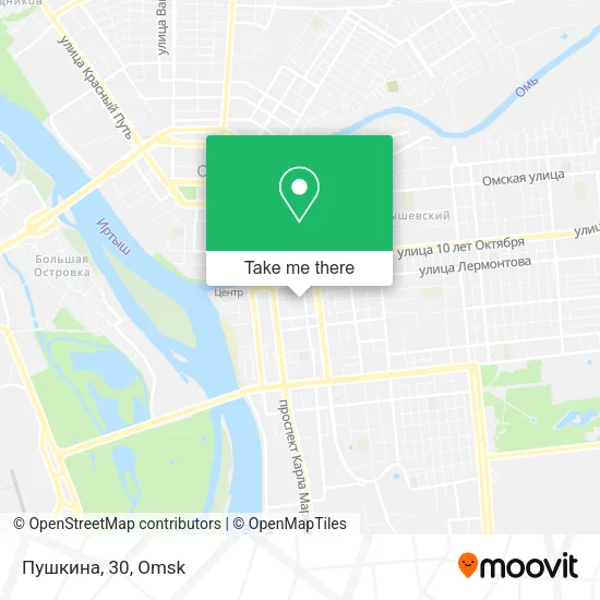 Пушкина, 30 map