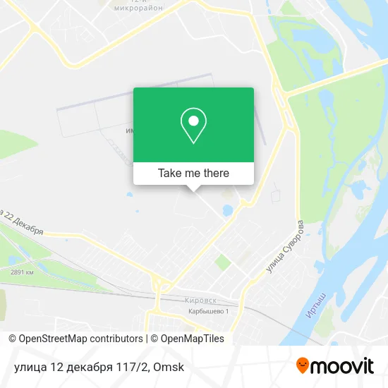 улица 12 декабря 117/2 map
