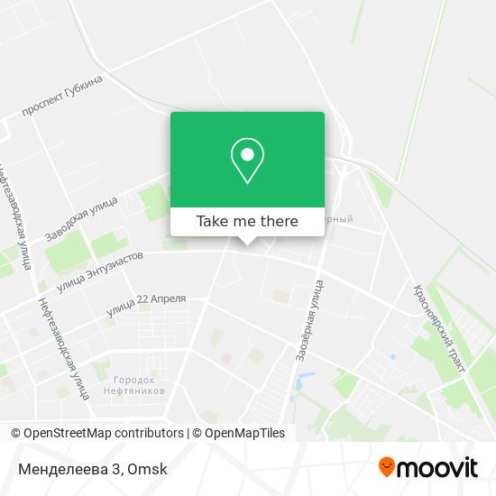 Менделеева 3 map