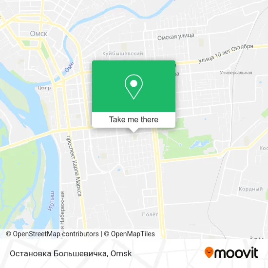 Остановка Большевичка map