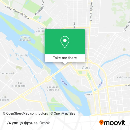 1/4 улица Фрунзе map