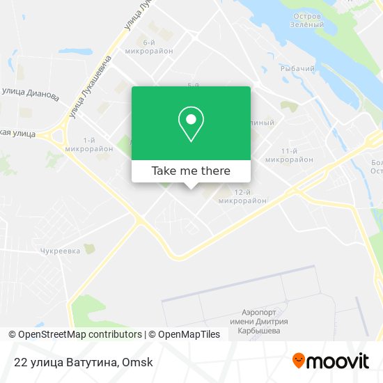 22 улица Ватутина map