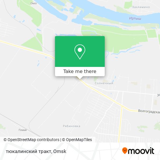 тюкалинский тракт map