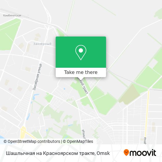 Шашлычная на Красноярском тракте map